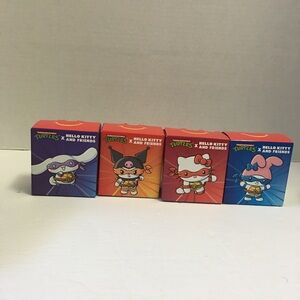 Tmnt Hello Kitty and Friends Action Figure Set - Multicolor